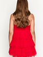 Birthday Girl Red Mini Party Dress - thumbnail 5