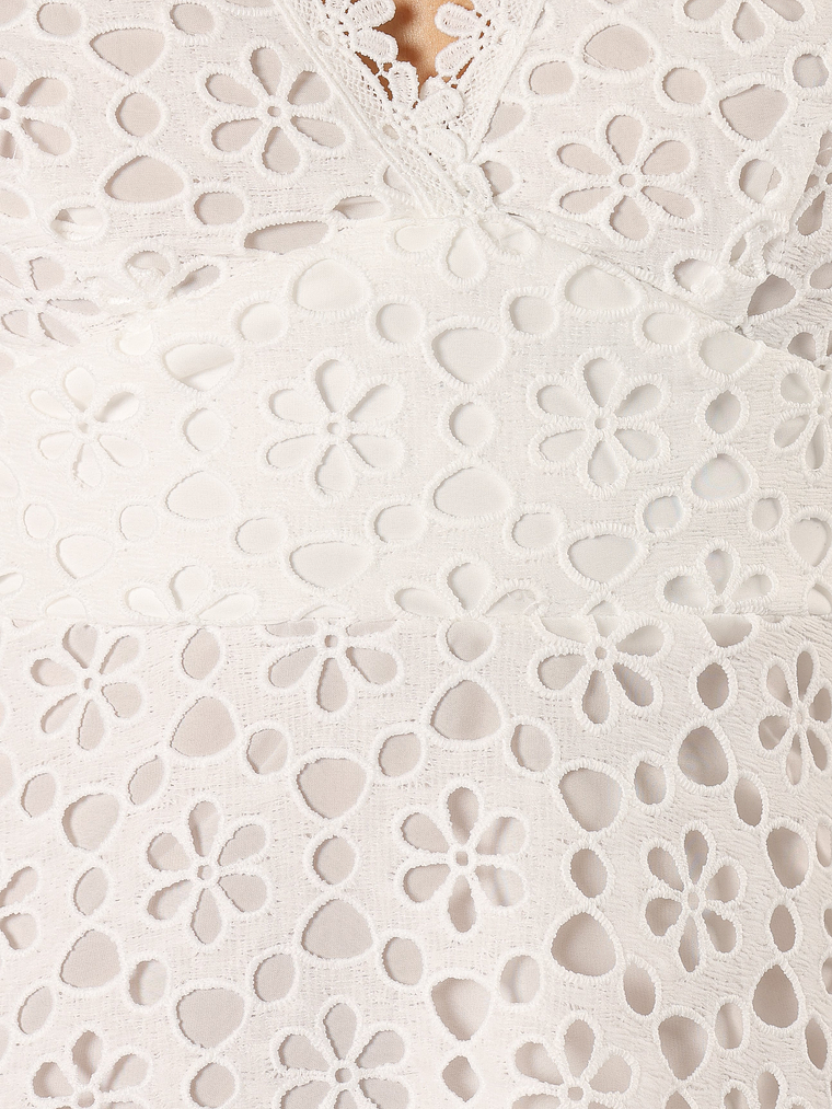 Camellia Midi Dress - White 9