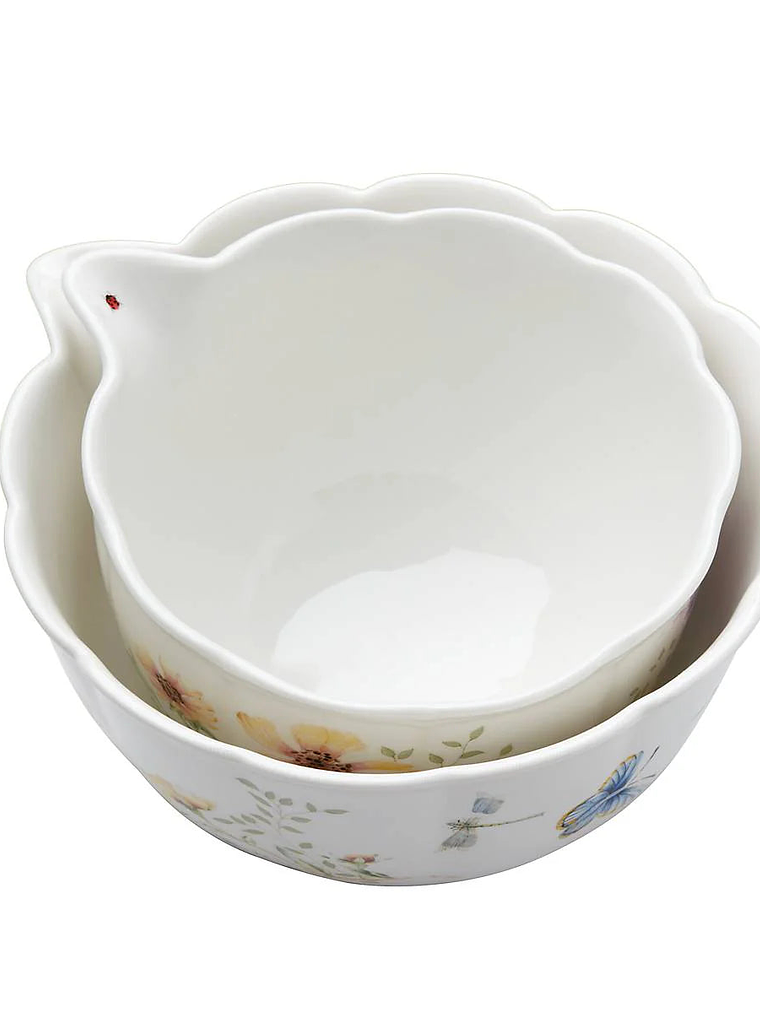 Butterfly Meadow 2-Piece Nesting Bowl Set 8
