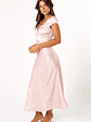 Benton Slip Maxi Dress - Pink Floral - thumbnail 3