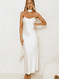 Be Noticed Strapless Satin Maxi Dress - thumbnail 12