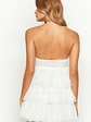 Birthday Girl White Mini Party Dress - thumbnail 5