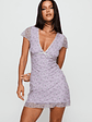 Bopeep Mini Dress Lilac - thumbnail 2