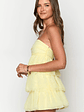 Birthday Girl Yellow Mini Party Dress - thumbnail 4
