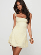 Beacall Mini Dress Lemon - thumbnail 2