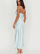Blaise Asymmetric Neckline Maxi Dress Blue - thumbnail 2