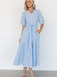 Camille Maxi Dress | Light Blue - thumbnail 1