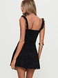 Beacall Mini Dress Black - thumbnail 5