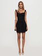 Beacall Mini Dress Black - thumbnail 7