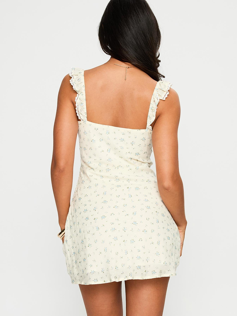 Beacall Mini Dress Multi Floral 5