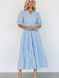 Camille Maxi Dress | Light Blue - thumbnail 6