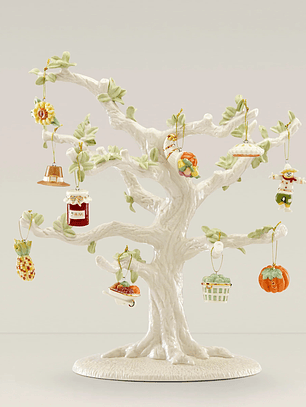 Autumn Favorites 10-Piece Ornament & Tree Set