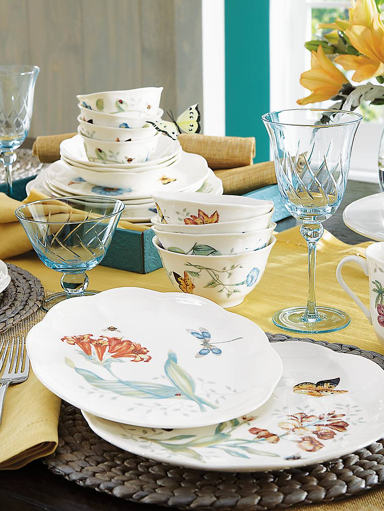 Butterfly Meadow 28-Piece Dinnerware Set 16