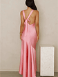 Bespoke Beauty Satin Maxi Dress - thumbnail 4