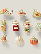Autumn Favorites 10-Piece Ornament Set - thumbnail 1