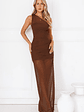 Beachfront Soirée One Shoulder Maxi Dress - thumbnail 2
