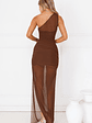 Beachfront Soirée One Shoulder Maxi Dress - thumbnail 3