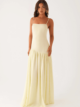 Asteria Maxi Dress - Yellow