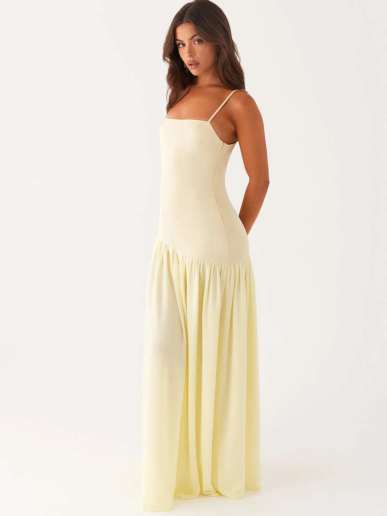 Asteria Maxi Dress - Yellow 3