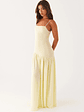 Asteria Maxi Dress - Yellow - thumbnail 3