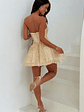 Blaise Strapless Sequin Mini Dress - Champagne - thumbnail 9