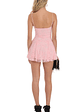 Bow Lace A-line Dress in Pink - thumbnail 2