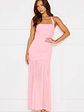 Aveline Halter Mesh Maxi Dress - thumbnail 2