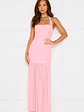 Aveline Halter Mesh Maxi Dress - thumbnail 4