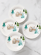 Balsam Lane 4-Piece Tidbit Plate Set - thumbnail 1