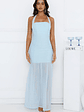 Aveline Halter Mesh Maxi Dress - thumbnail 6