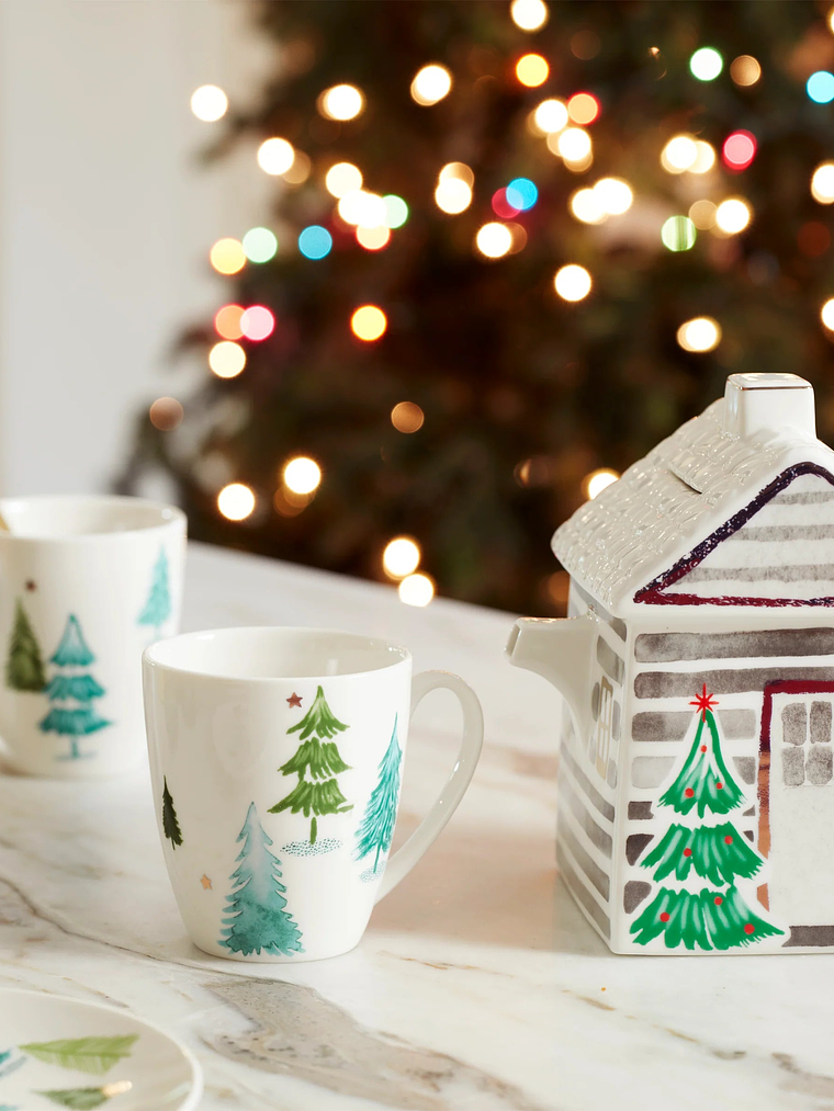 Balsam Lane 4-Piece Mug Set 4