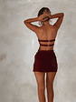 Beau Mini Dress Burgundy - thumbnail 6