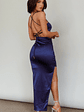 Can't Hardly Wait Cut-Out Midi Dress Navy - thumbnail 7