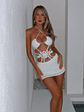 Bethany Mini Dress White - thumbnail 1