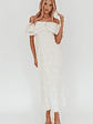 Beauty Within On-Off-Shoulder Maxi Dress Cream - thumbnail 7
