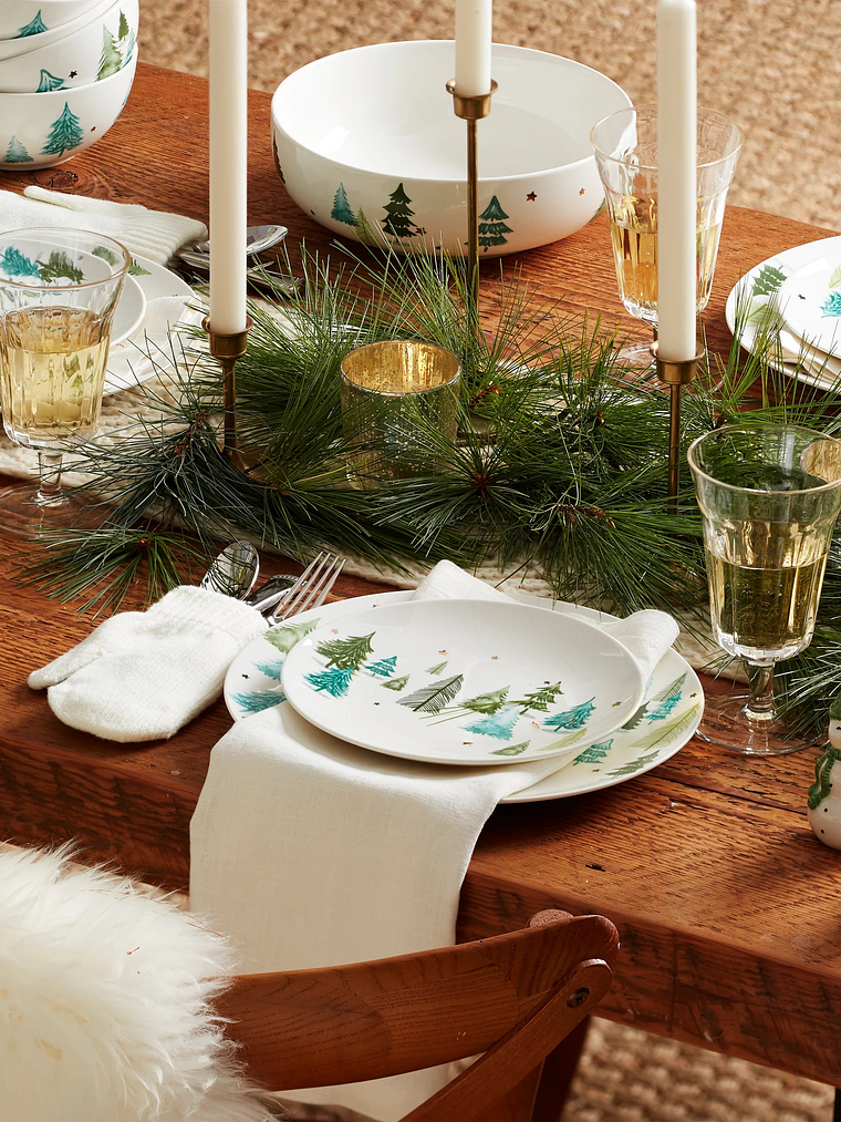 Balsam Lane 4-Piece Tidbit Plate Set 4