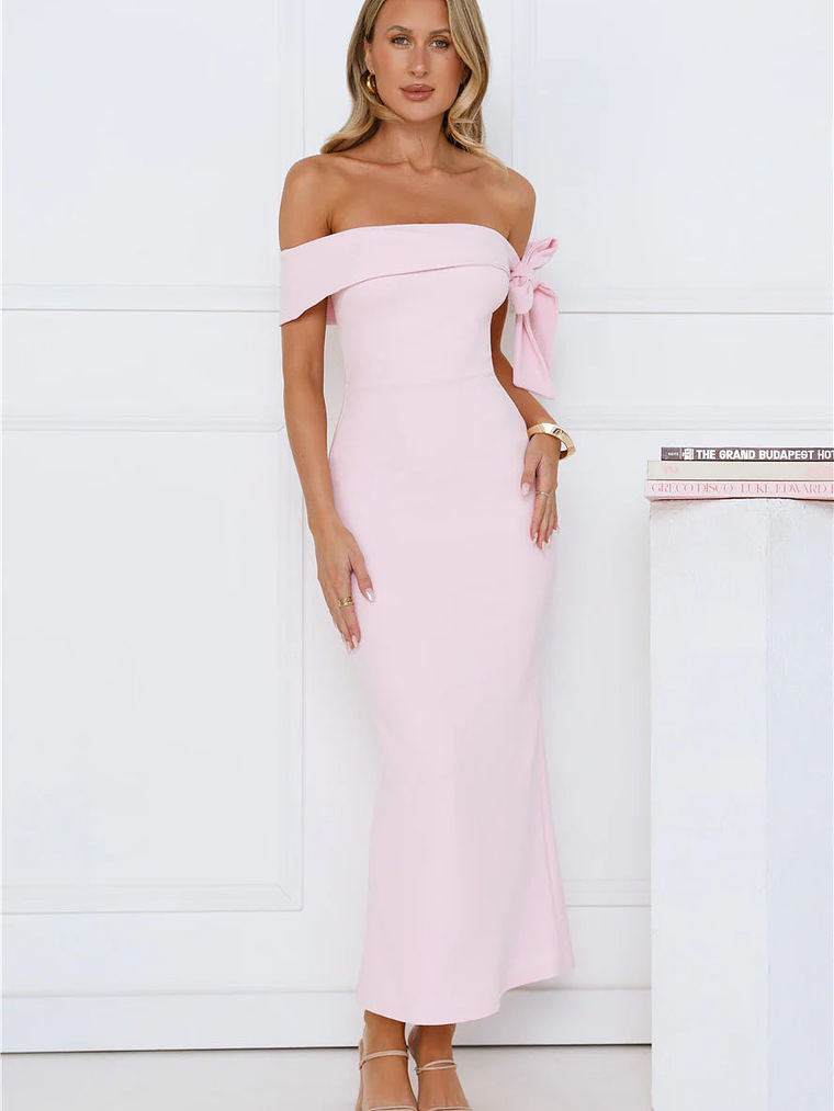Candlelight Dream Off Shoulder Maxi Dress 1