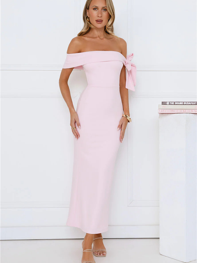 Candlelight Dream Off Shoulder Maxi Dress 2