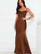 Brilliant Belle Satin Maxi Dress - thumbnail 1