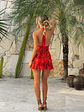 Barcelona Mini Dress Scarlet Mirage - thumbnail 4