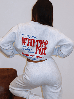 Capsule 9 Rodeo Crew Oversized Sweater Grey Marle