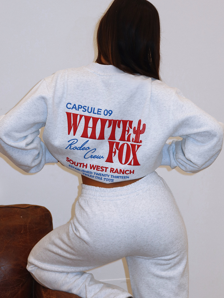 Capsule 9 Rodeo Crew Oversized Sweater Grey Marle 1