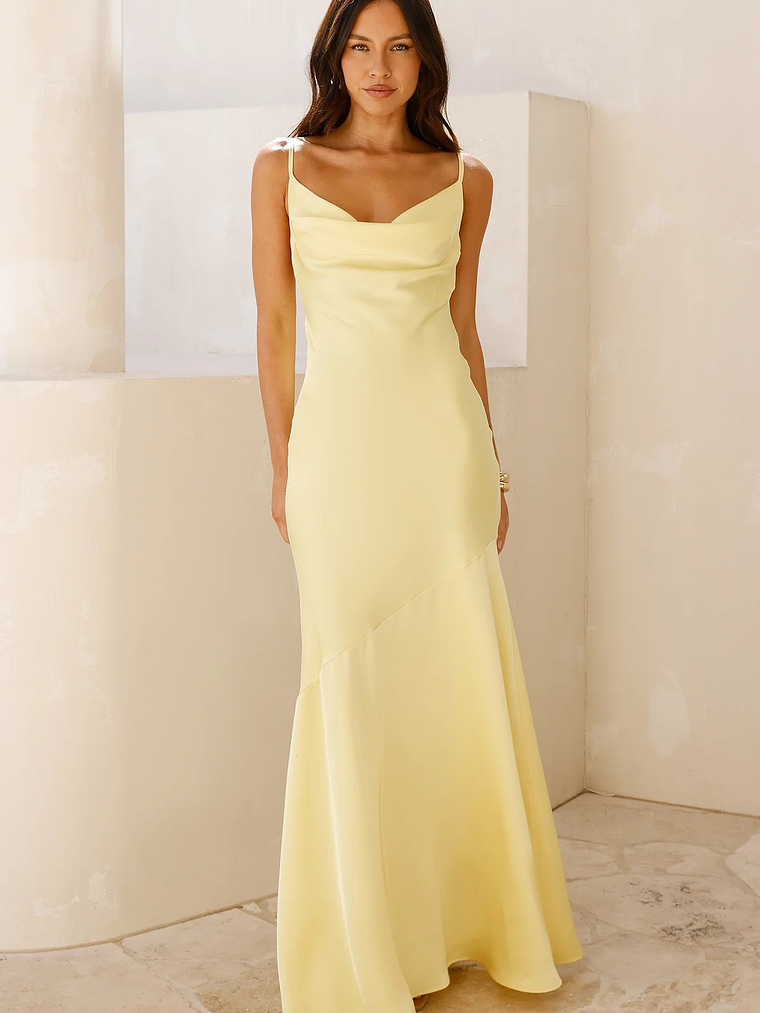 Brilliant Belle Satin Maxi Dress 17