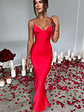 Athena Maxi Dress - Red - thumbnail 6