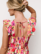 Ayla Tiered Maxi Dress | Pink Multi Floral - thumbnail 4