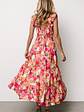 Ayla Tiered Maxi Dress | Pink Multi Floral - thumbnail 6