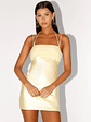 Belize Mini Dress - Lemon - thumbnail 6