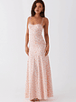 Britney Maxi Dress - Pink Ditsy Floral - thumbnail 2