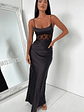 Azaria Maxi Dress - Black - thumbnail 1