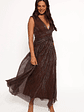 Cara Maxi Dress - Bronze - thumbnail 3